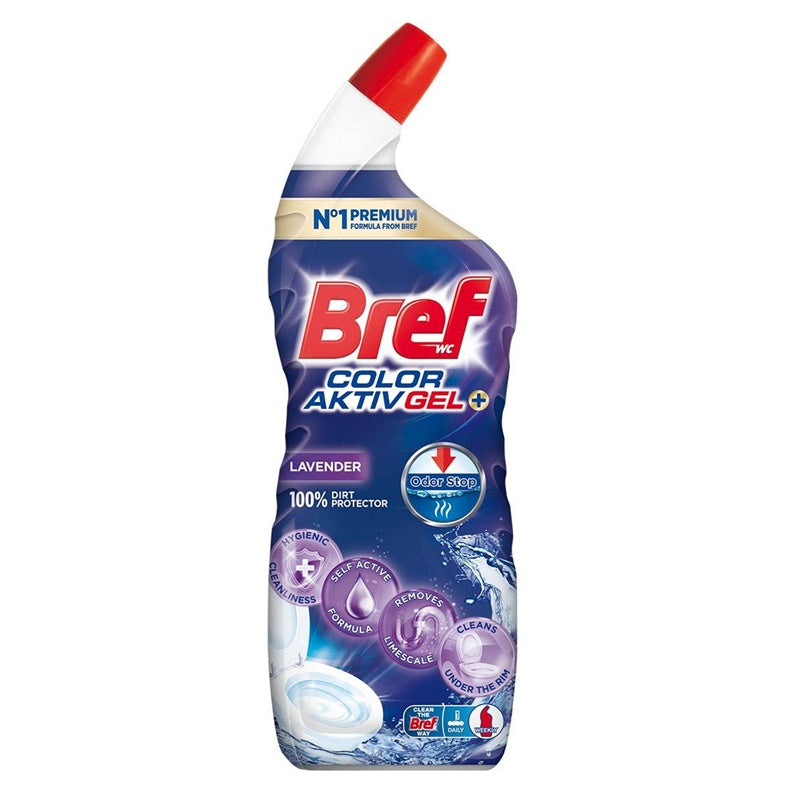 Środek do czyszczenia toalet BREF EXCELLENCE GEL+COLOR ACTIVE, 700 ml