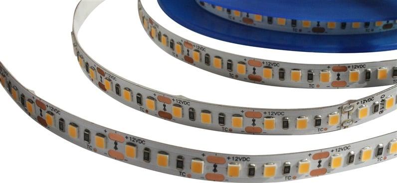 LED JUOSTA AKTO 4.8W/m, 12V, 3M, 3000K, 115lm/W, IP20