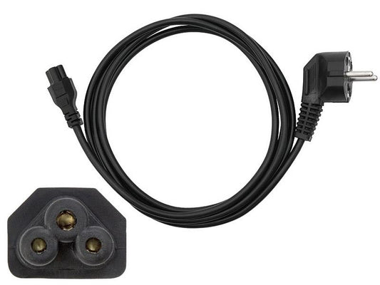Laidas BLOW EURO M, C5 F, 1.5m, juodas 98-204