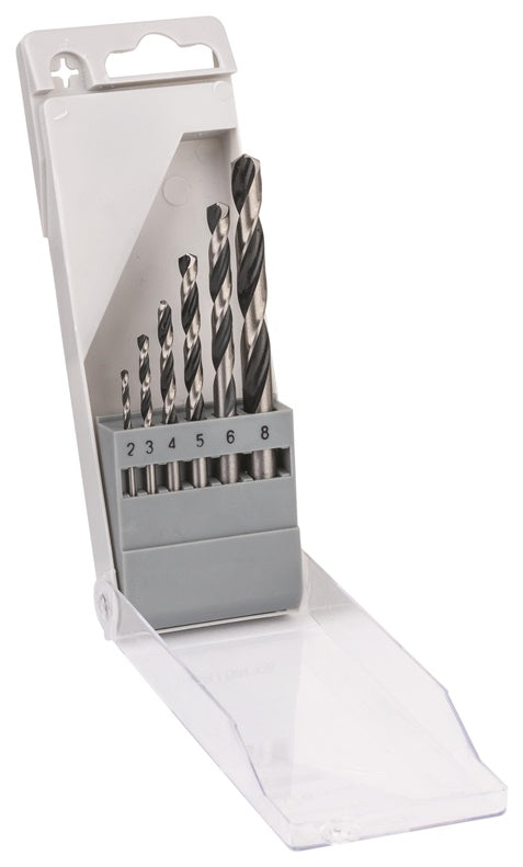Metalo grąžtų komplektas Bosch, 2-8 mm, 6 vnt
