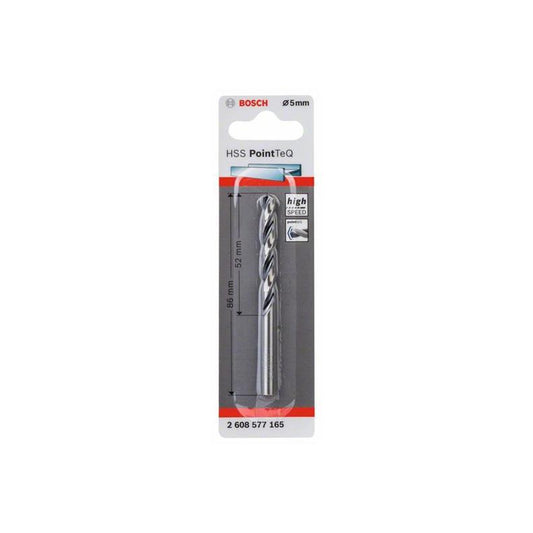 Wiertło do metalu Bosch Pointteq, 5x86 mm