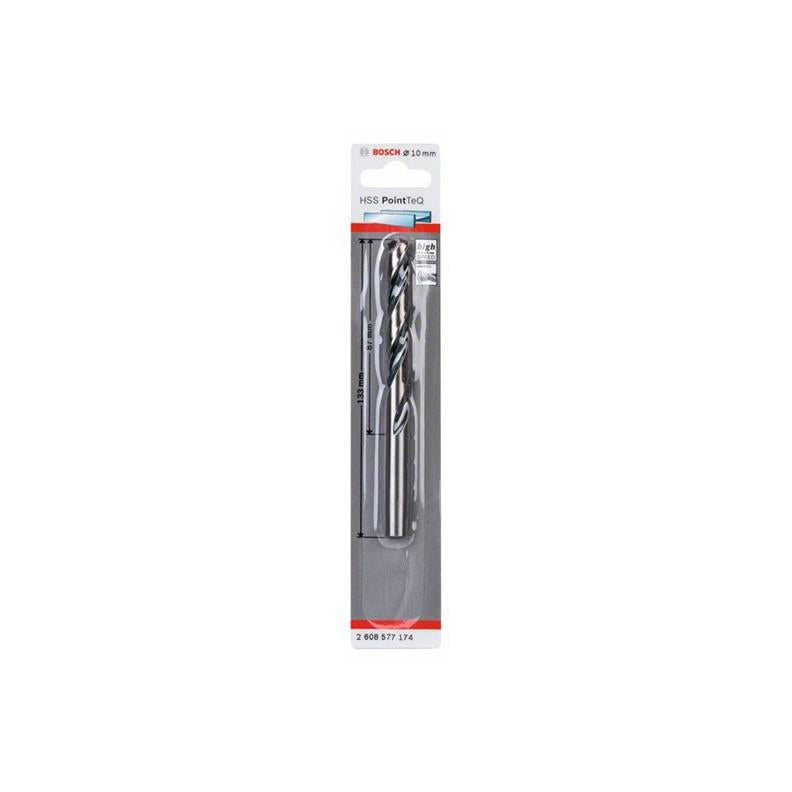 Wiertło do metalu Bosch Pointteq, 10x133 mm