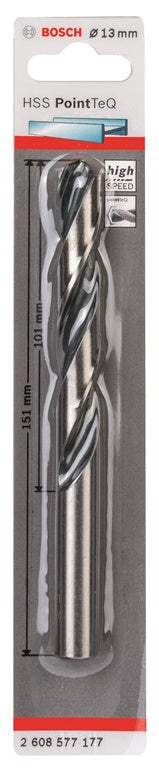 Metalo grąžtas Bosch Pointteq, 13x151 mm