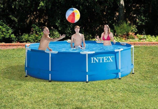 Karkasinis baseinas Intex, 457 x 457 x 122 cm