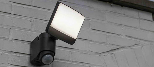 Lampa Zewnętrzna Lutec 17 W 1200 lm, 5000 K, IP44, szara