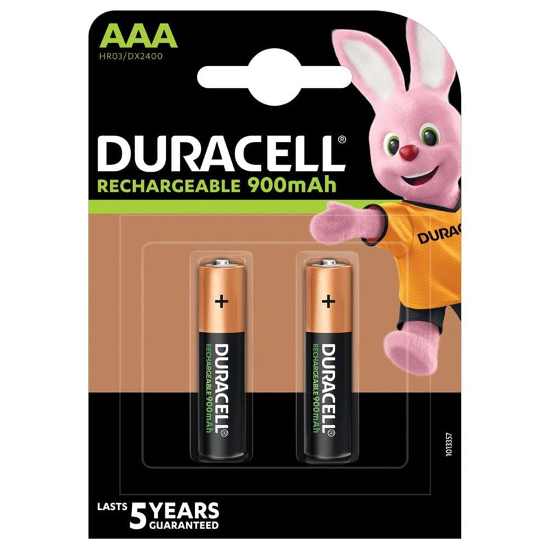 Įkraunami elementai DURACELL AAA, 850 mAh, 2 vnt.