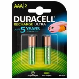 Įkraunami elementai DURACELL AAA, 850 mAh, 2 vnt.