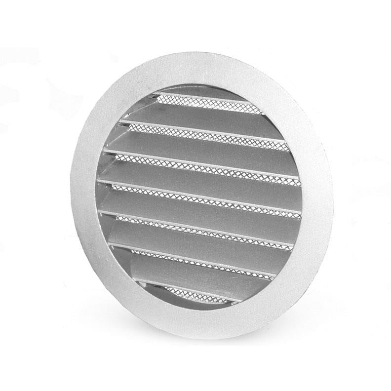 Lauko ventiliacijos grotelės ALNOR USAV-125, Ø 125