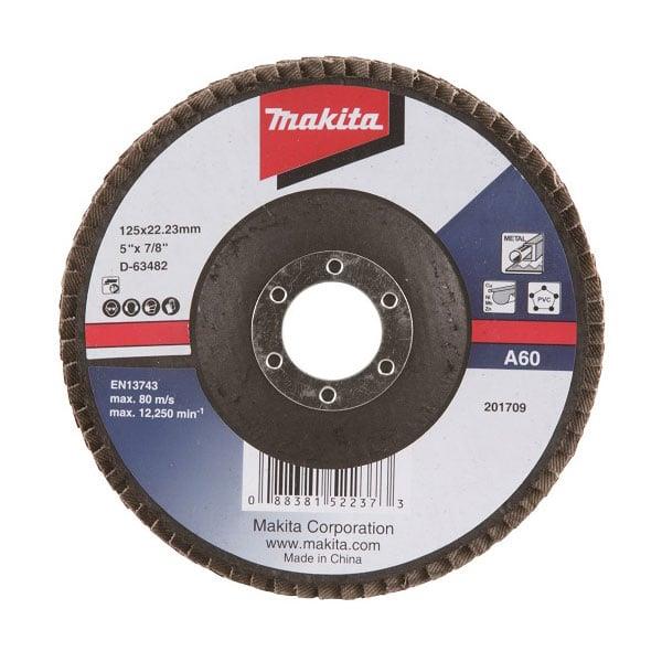 Tarcza lamelkowa szlifierska Makita D-63482 125x22.23mm 60