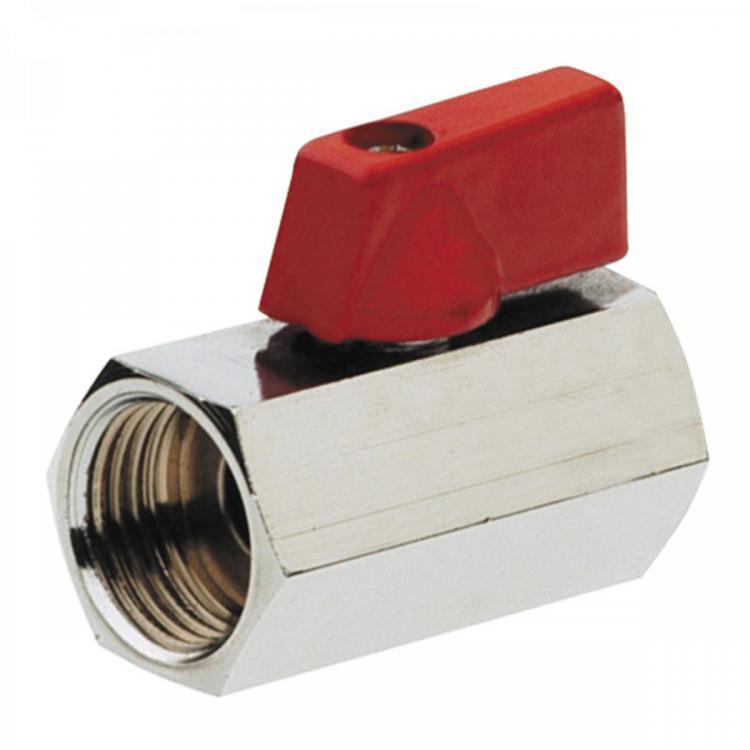 Vandens ventilis, 1/2" vidin. sriegiai, trumpa rankena