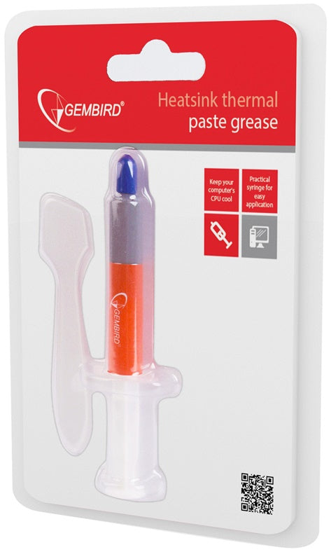 Pasta termoprzewodząca Gembird Heatsink Grease 3g TG-G3.0-01