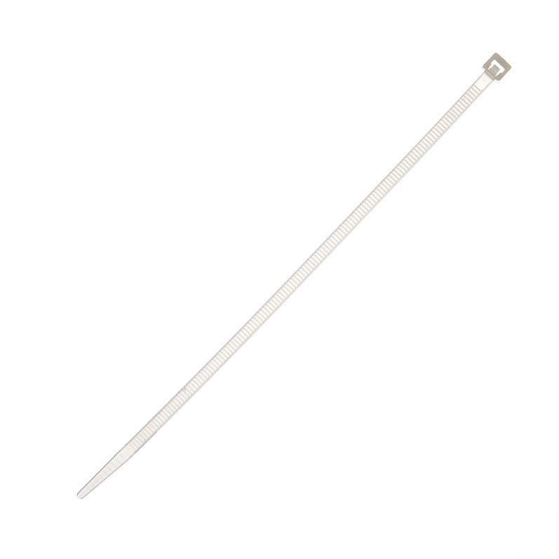 Tvirtinimo dirželis Elematic, 4,5 x 200 mm, baltas