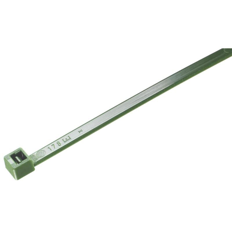 Tvirtinimo dirželis Elematic, 4,5 x 290 mm, žalias