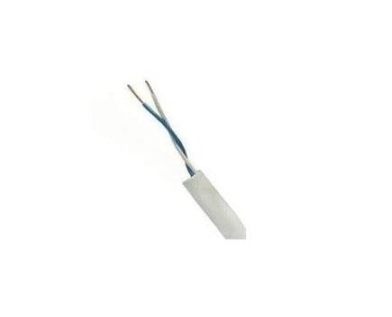 Kabelis telefonui Lietkabelis 2x0.5 mm², baltas