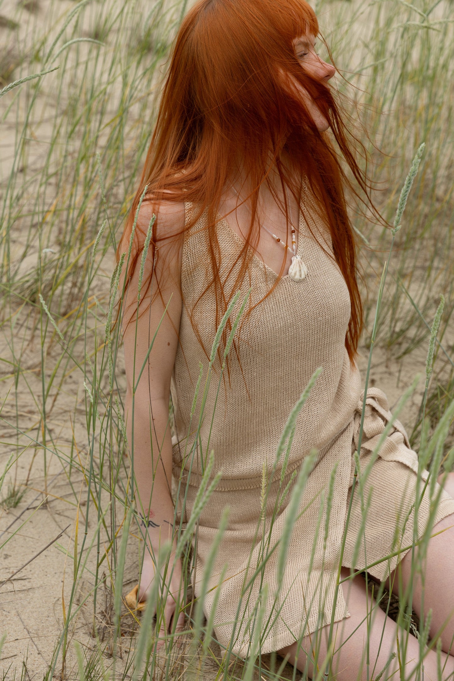Mare 100 % Leinen, Co-ord Sand