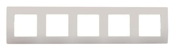 665015 Legrand NILOE Plate 5 gang, ivory
