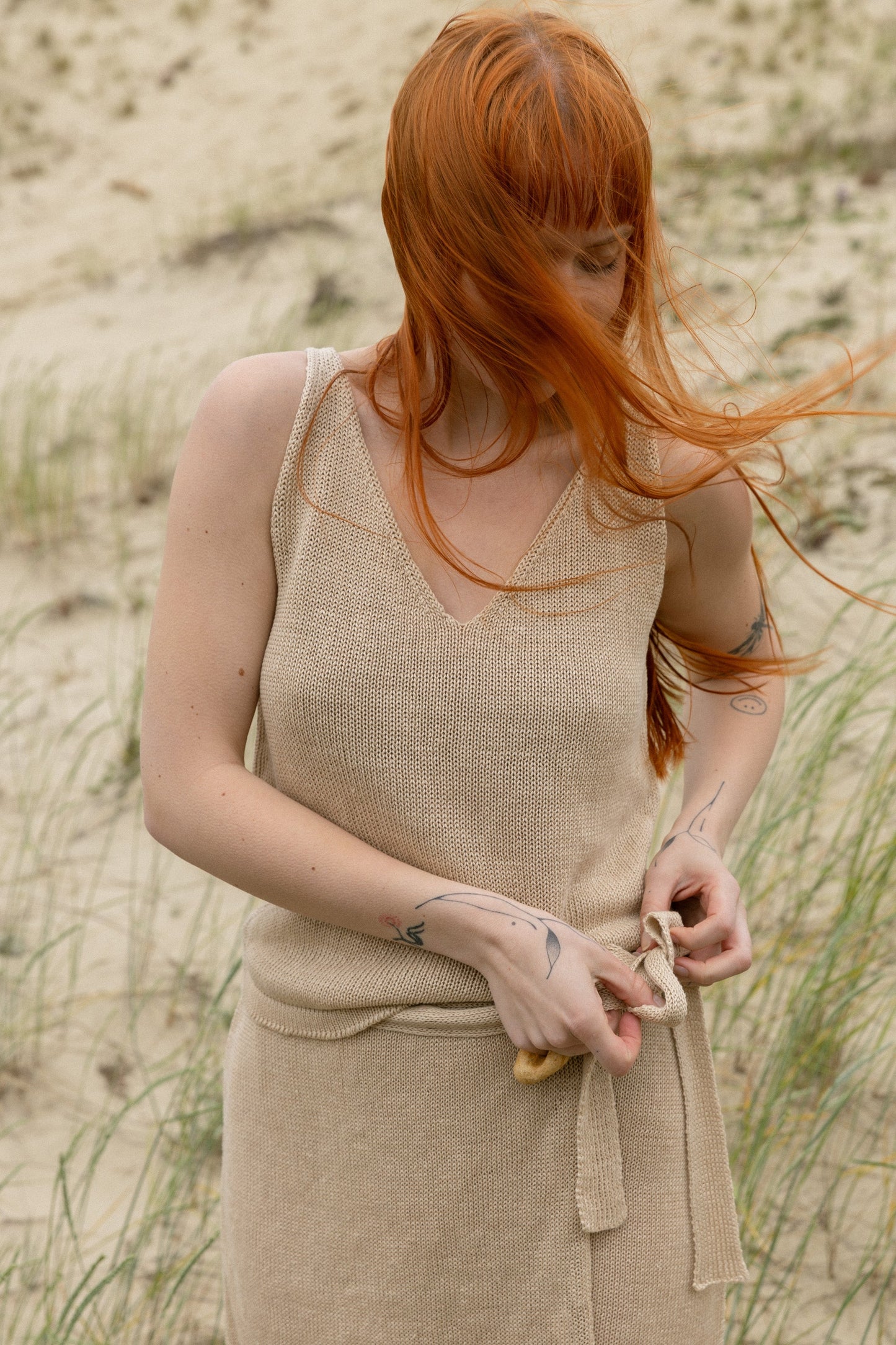 Mare 100 % Leinen, Co-ord Sand