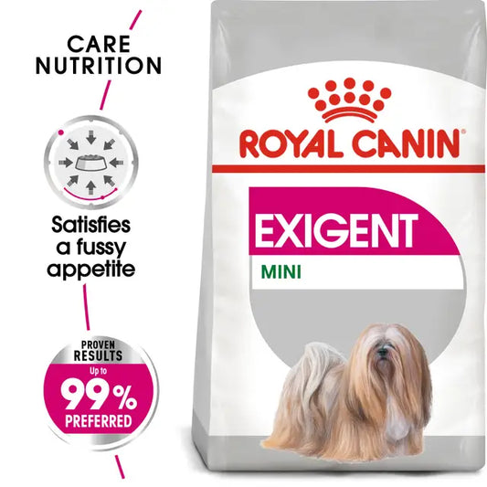 Mini Exigent dry dog food