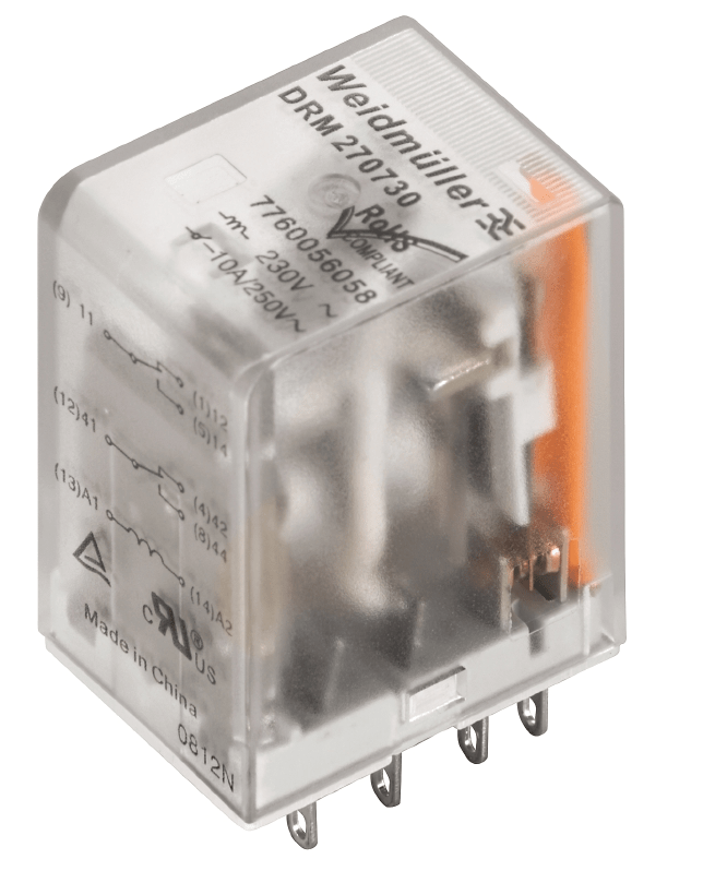 7760056078 DRM570012 Elektromagnetisches Relais 4CO 12V DC 5A