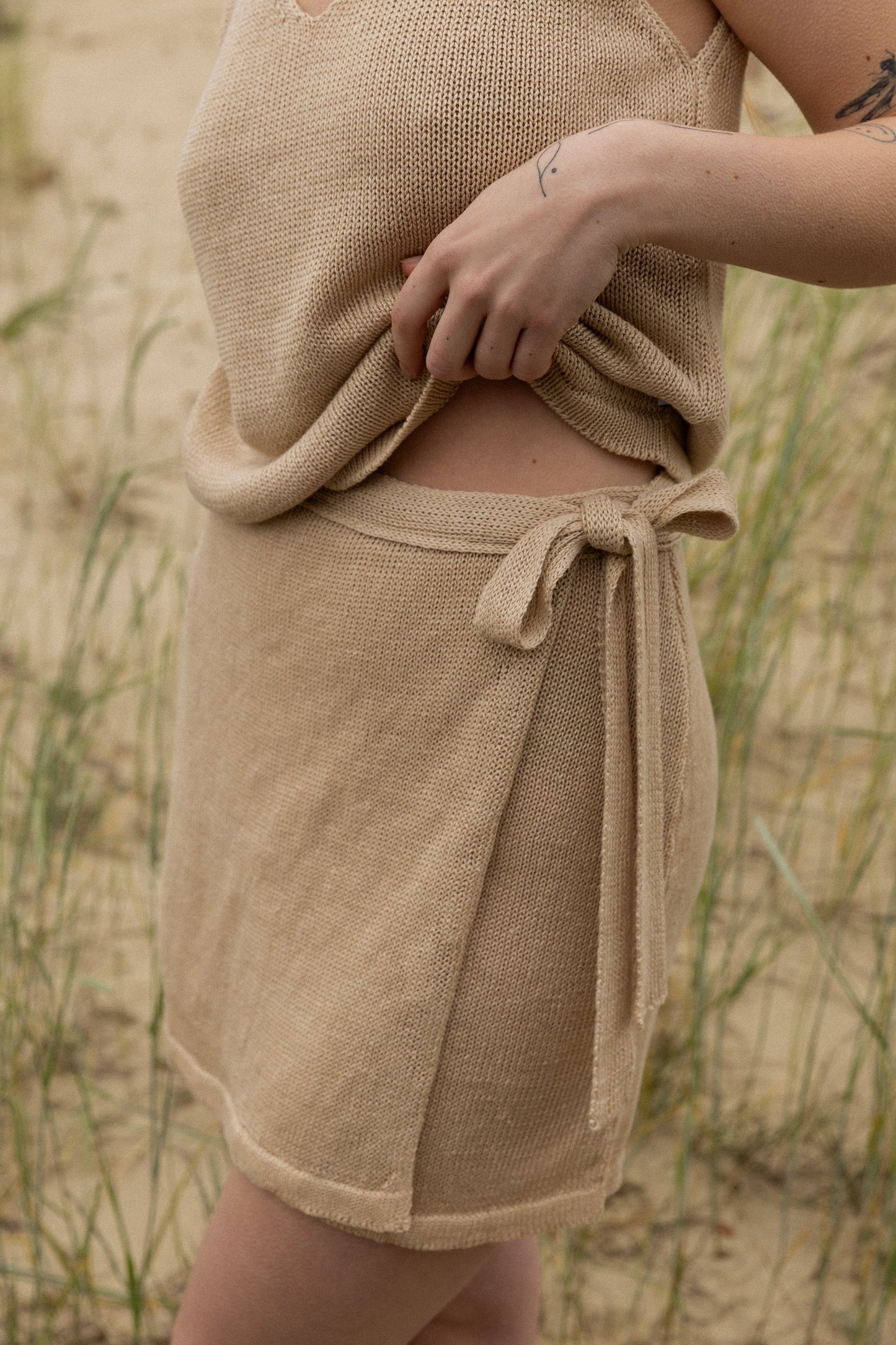 Mare 100 % Leinen, Co-ord Sand