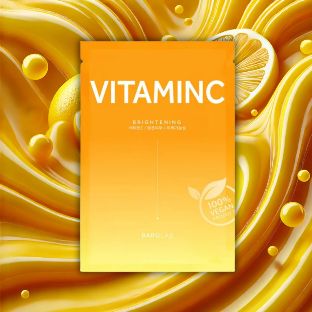 BARULAB True Clean Vegan VITAMINC Mask - Maska w płachcie
