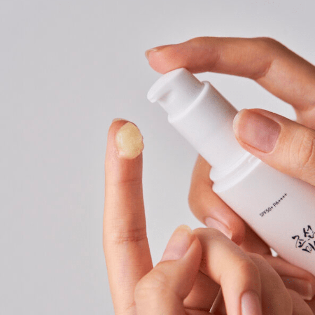 Beauty Of Joseon Ginseng Moist Sun Serum SPF50+/PA++++ - Serum z ochroną przeciwsłoneczną z żeń-szeniem | 50 ml