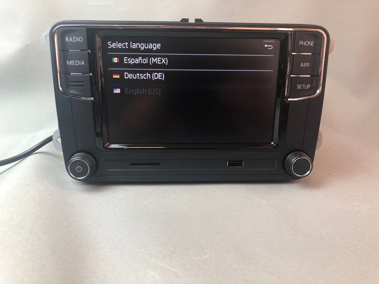 Skoda RCD 360 PRO CarPlay und Android Auto Auto-Navigationssystem Multimedia GPS