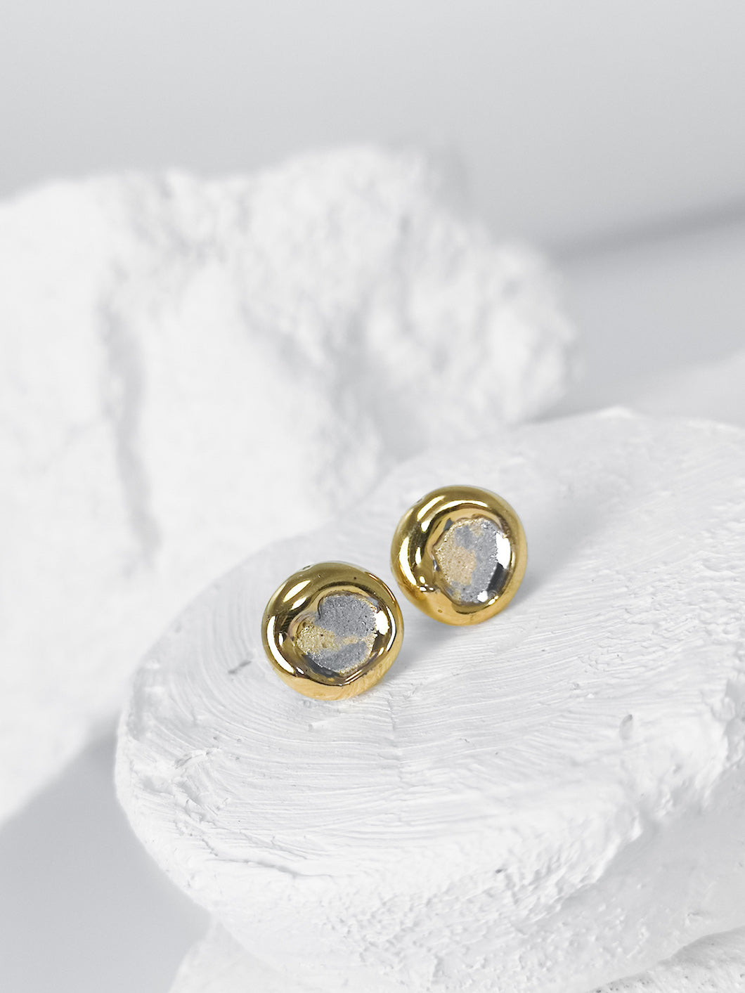 "CECYLIA" porcelain earrings