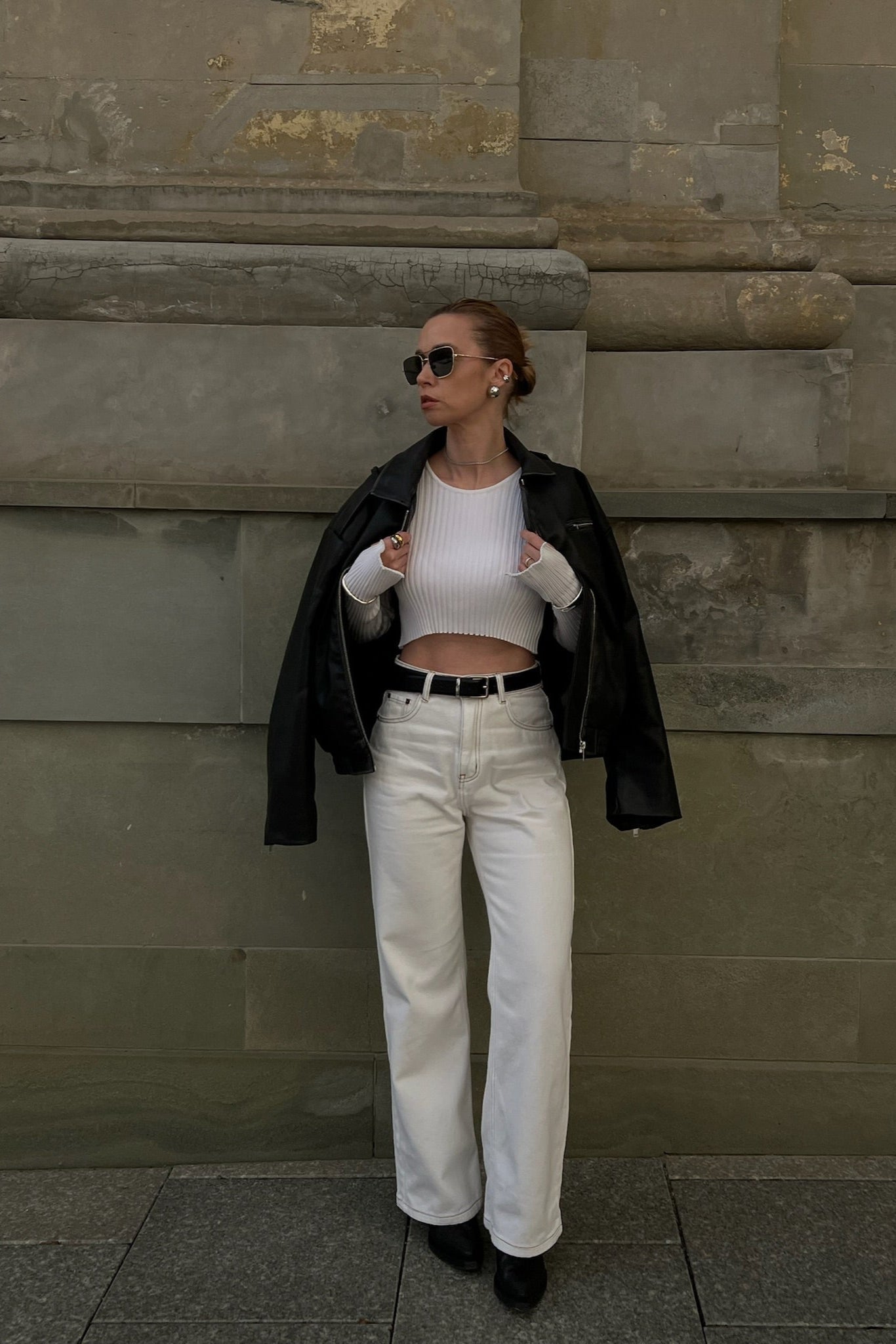 Brera Crop Top Weiß