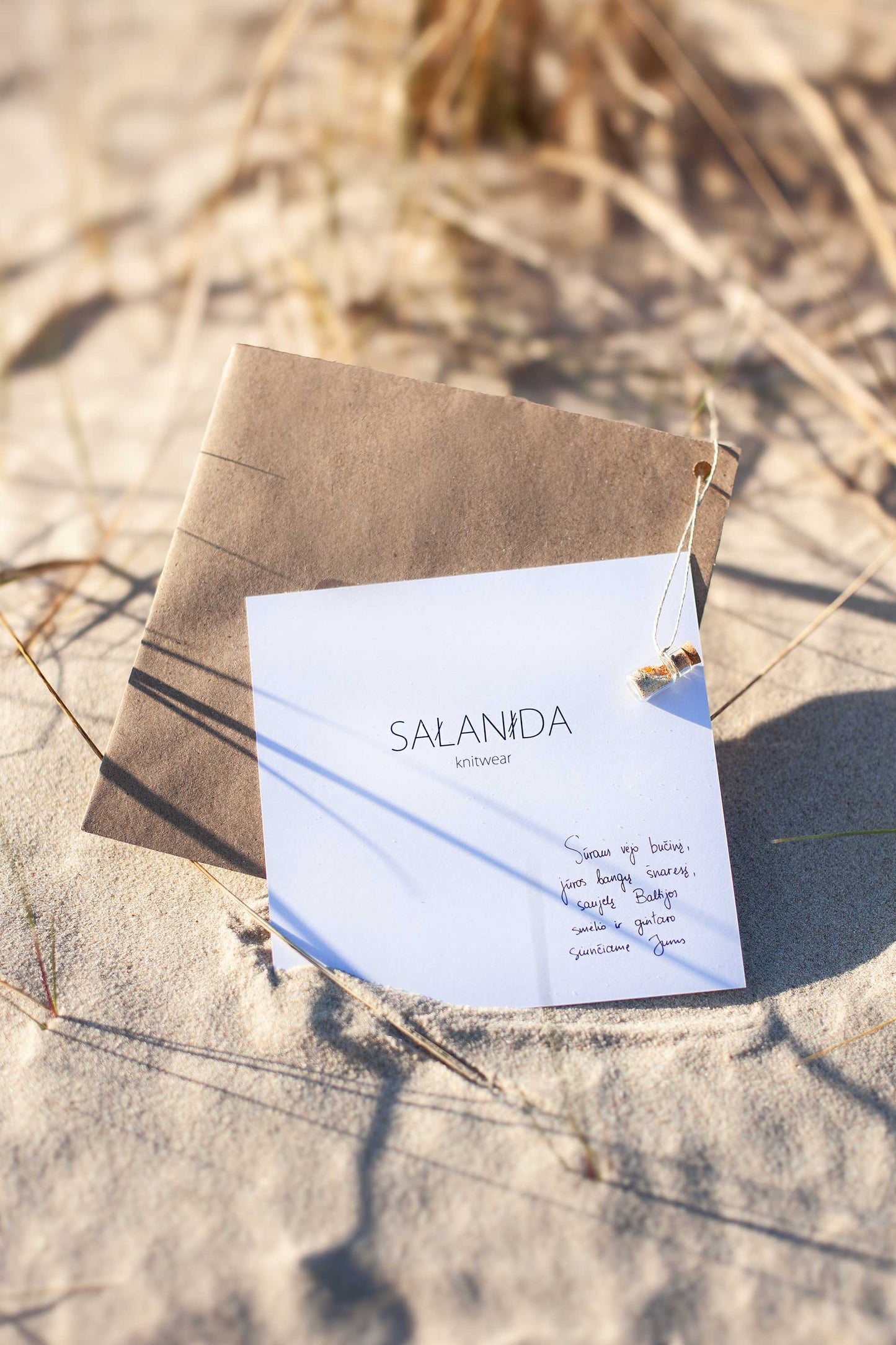 Physische SALANIDA-Geschenkkarte