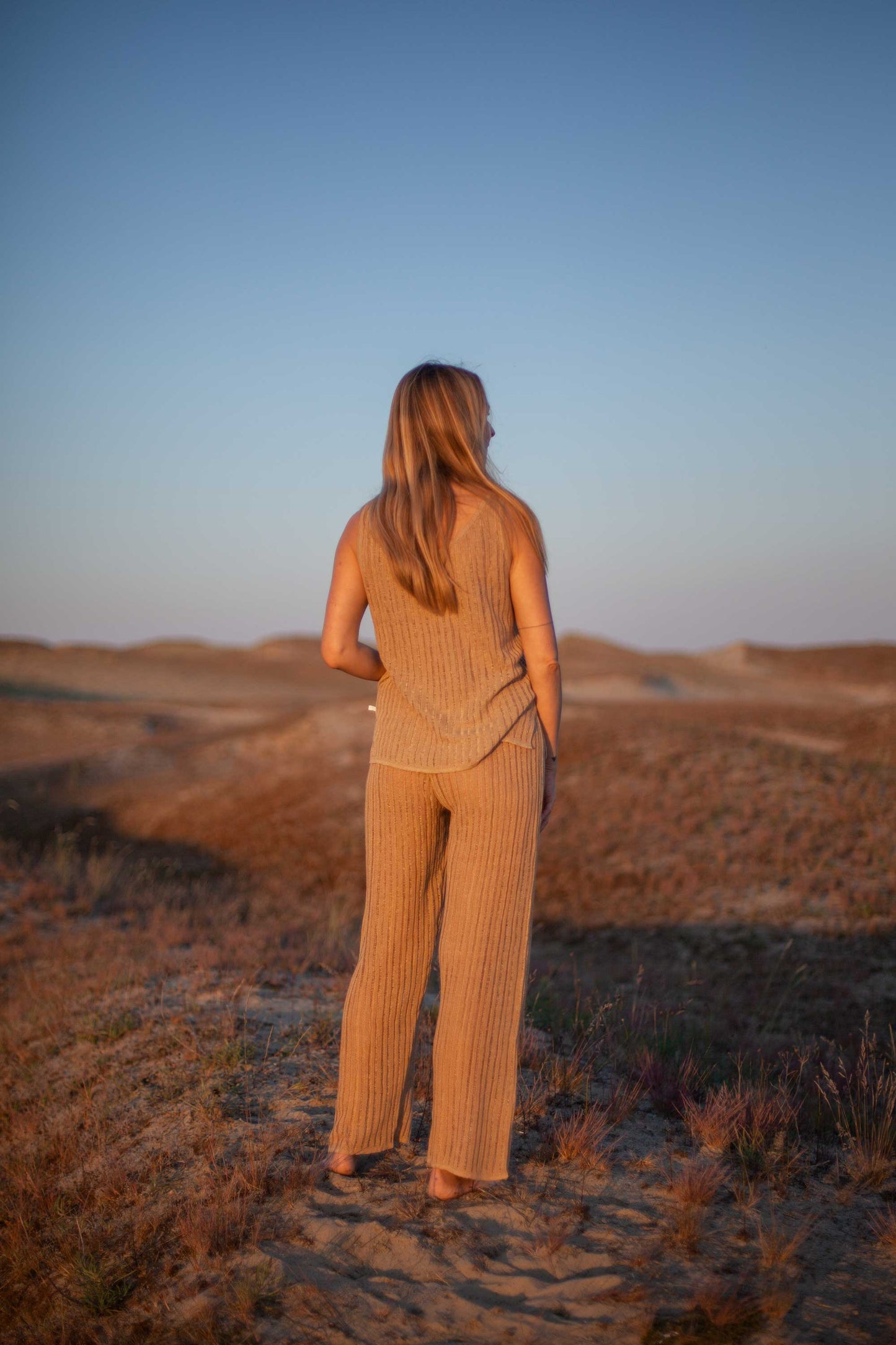 Sole 100% Linen Beach Pants Sand