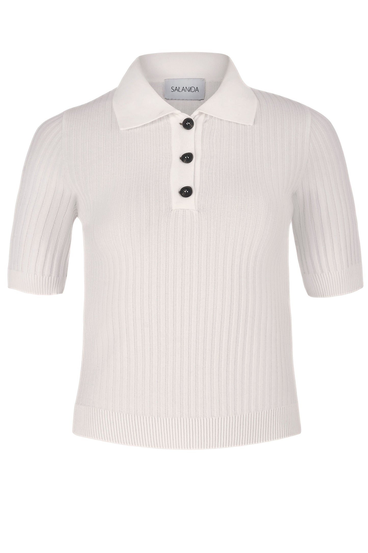 Madonna Poloshirt Weiß