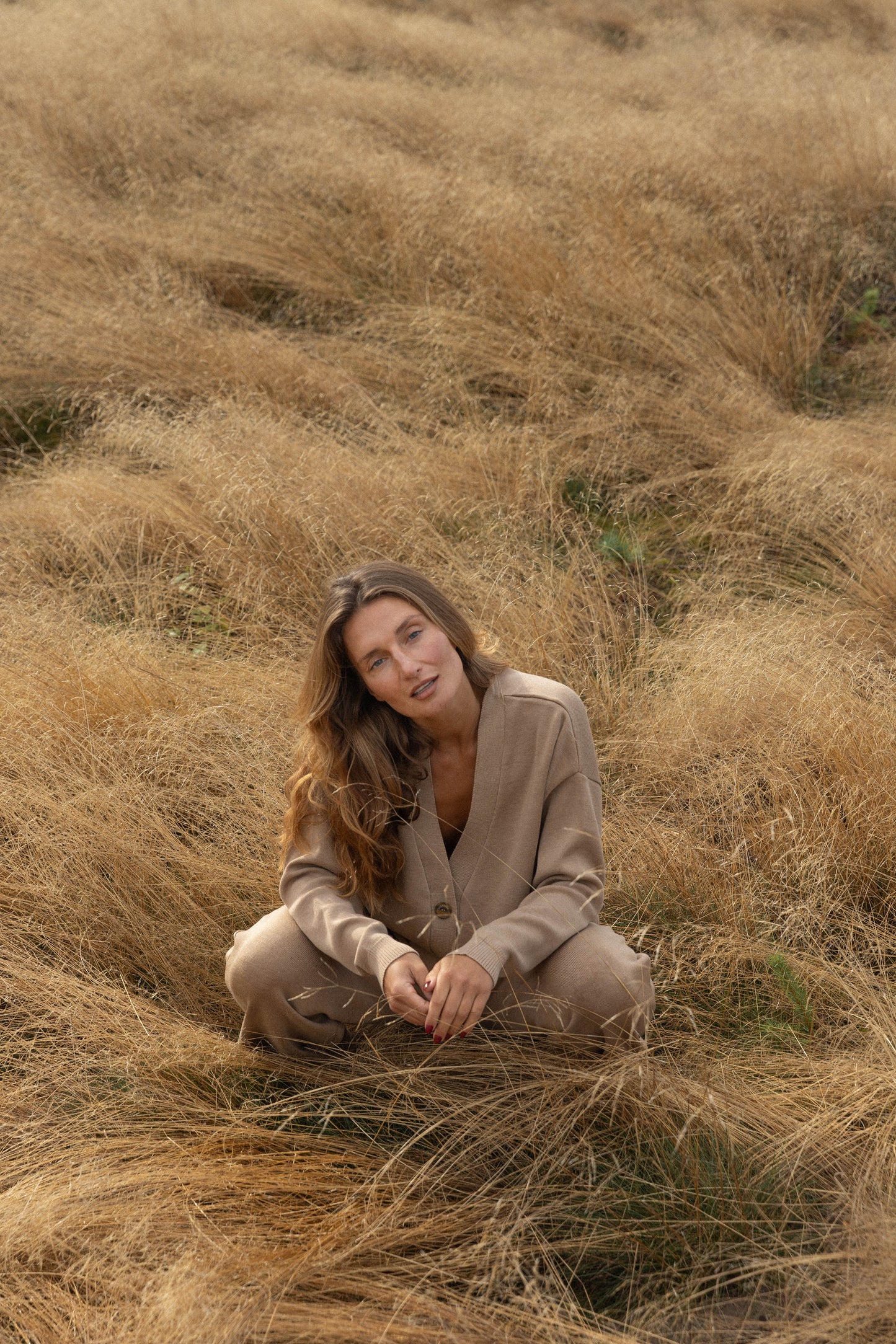 Bene 100 % Merino Co-ord Beige