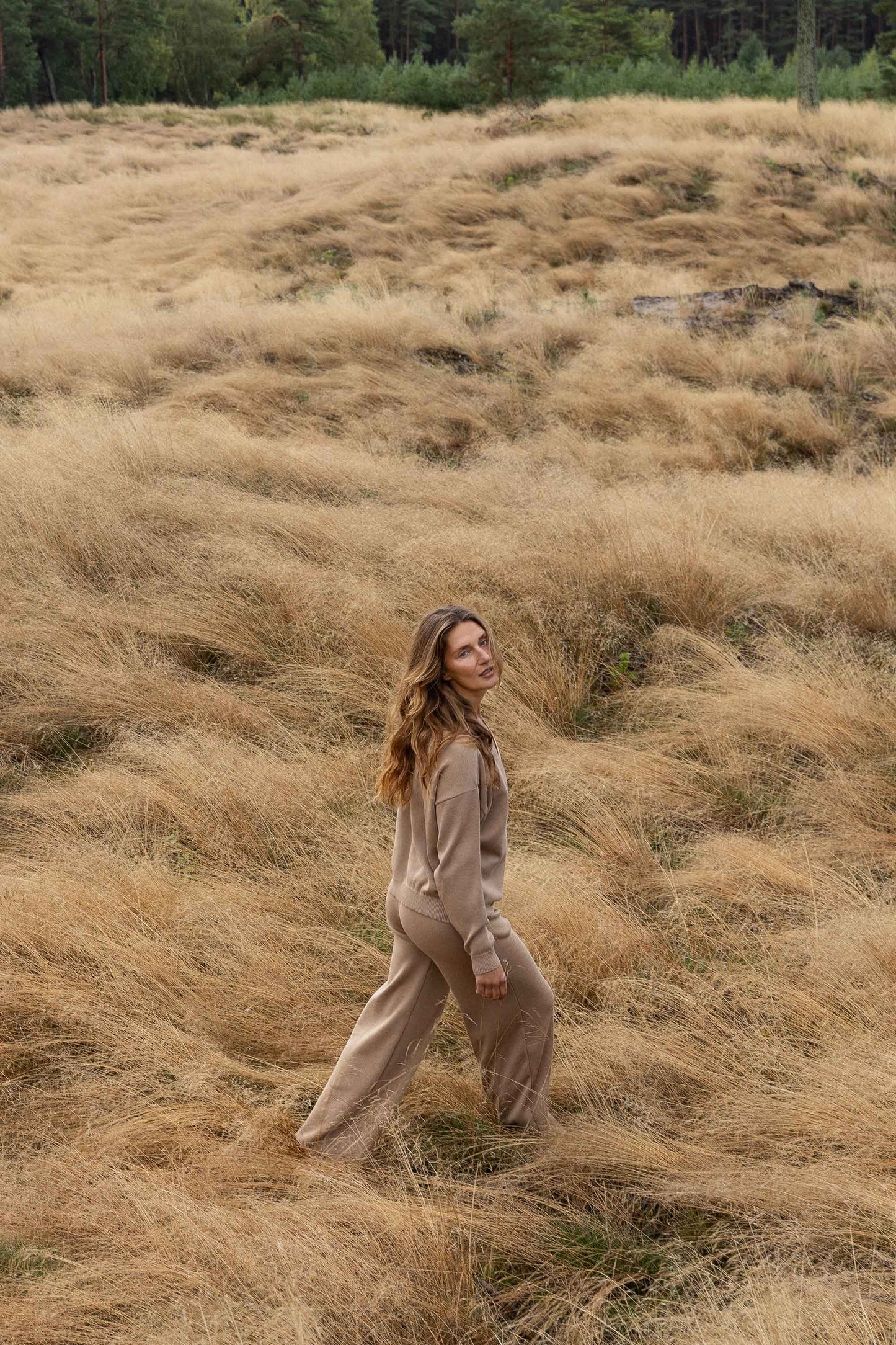 Bene 100 % Merino Co-ord Beige