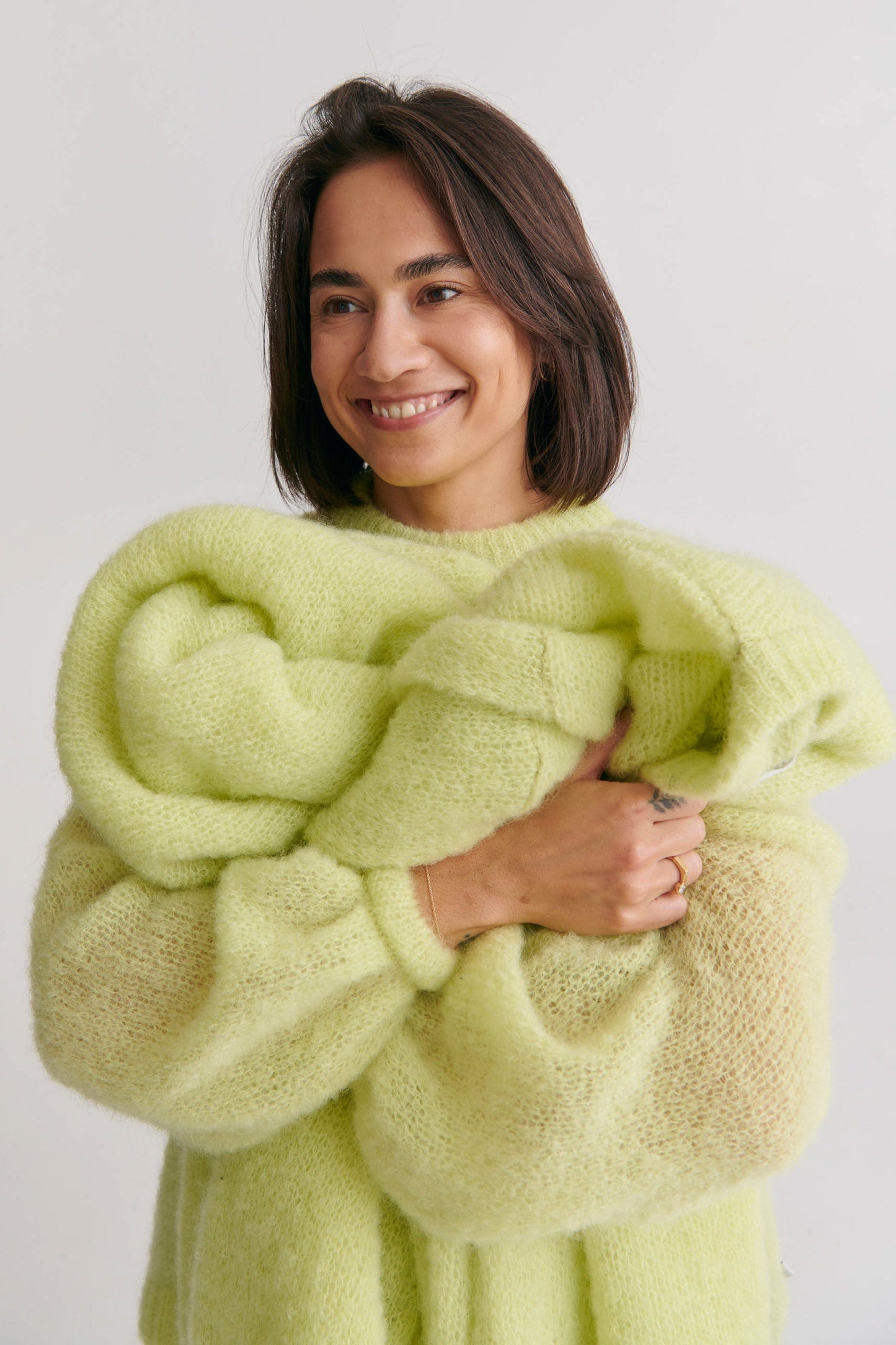 Melody Mohair Pullover Zitrone