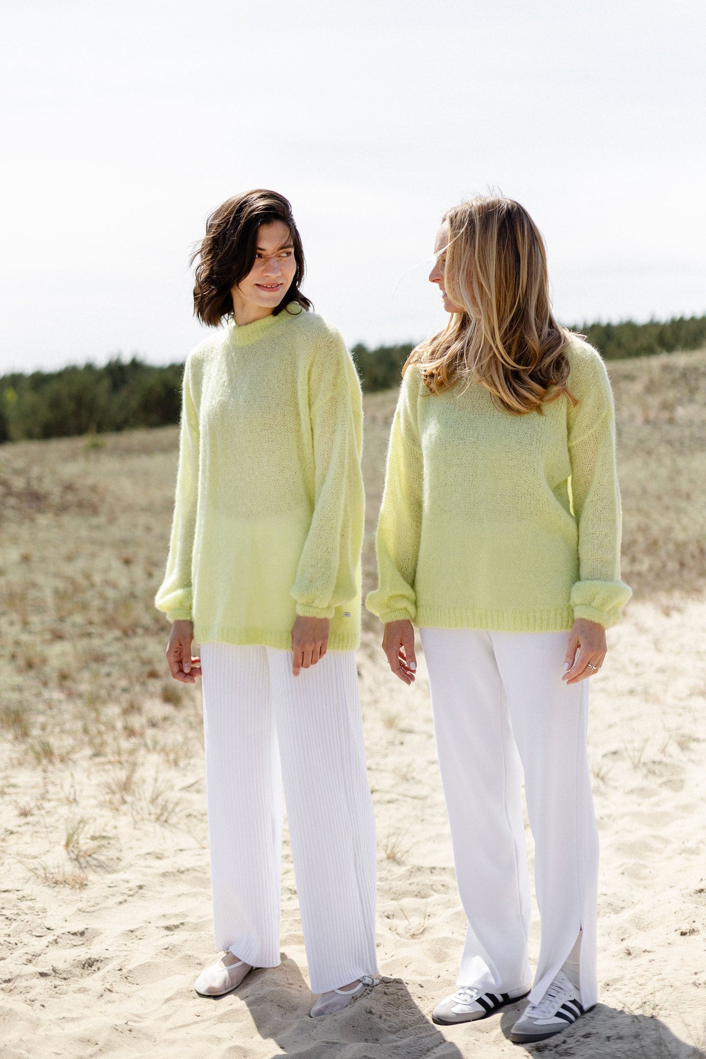 Melody Mohair Pullover Zitrone