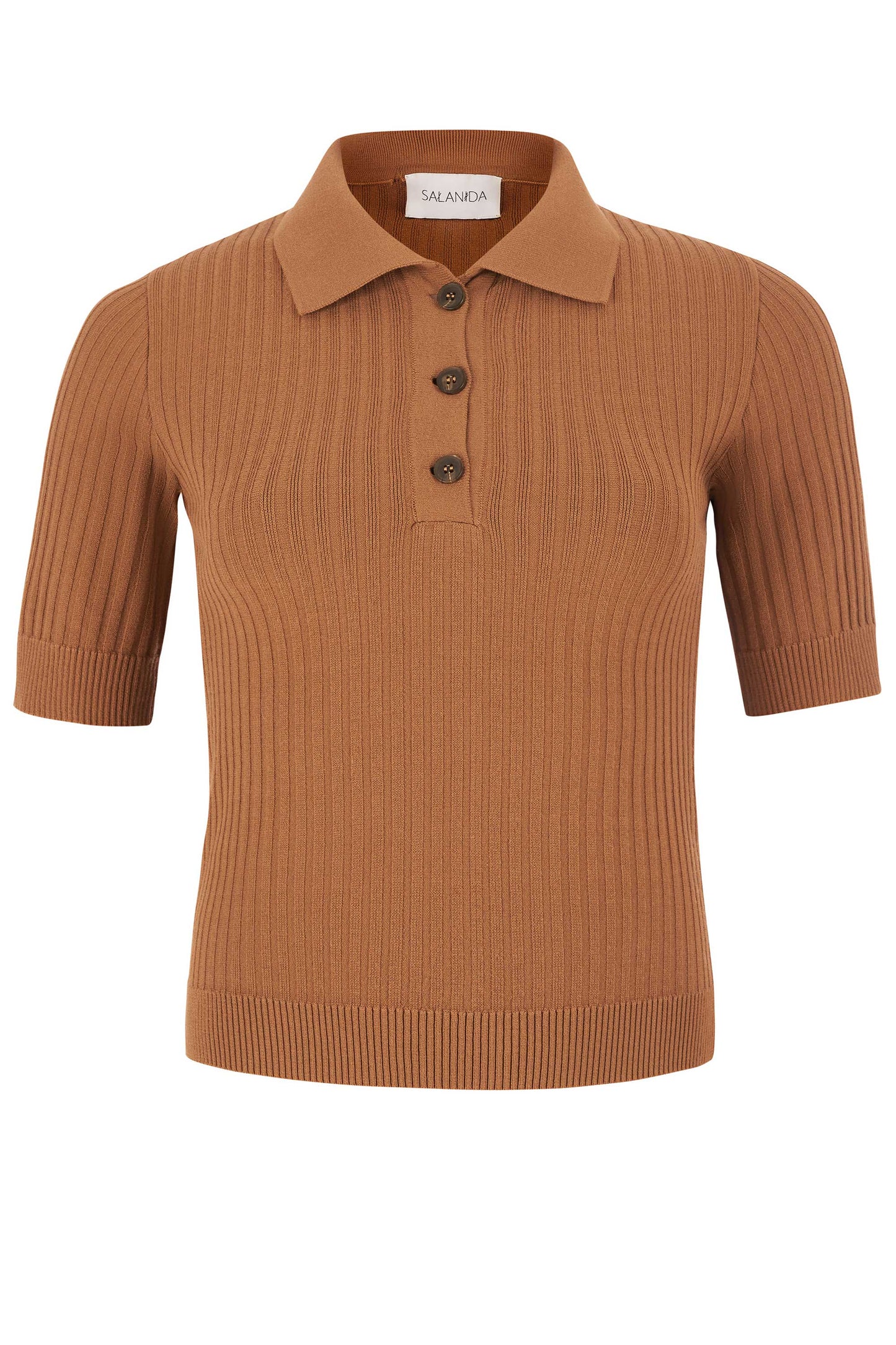 Madonna Poloshirt Karamell