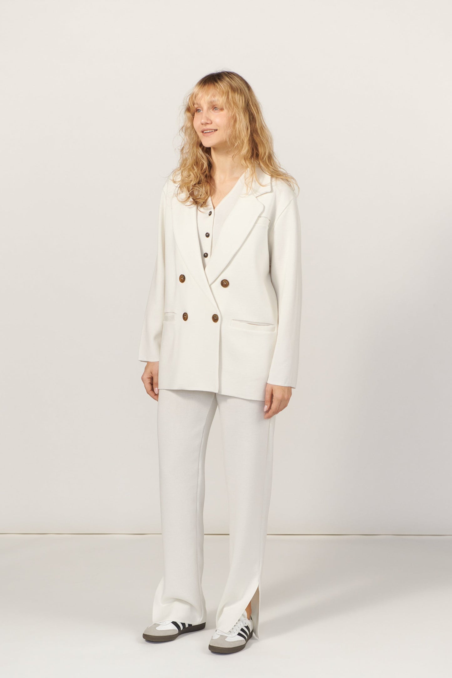 Ora 100% Merino Pants White