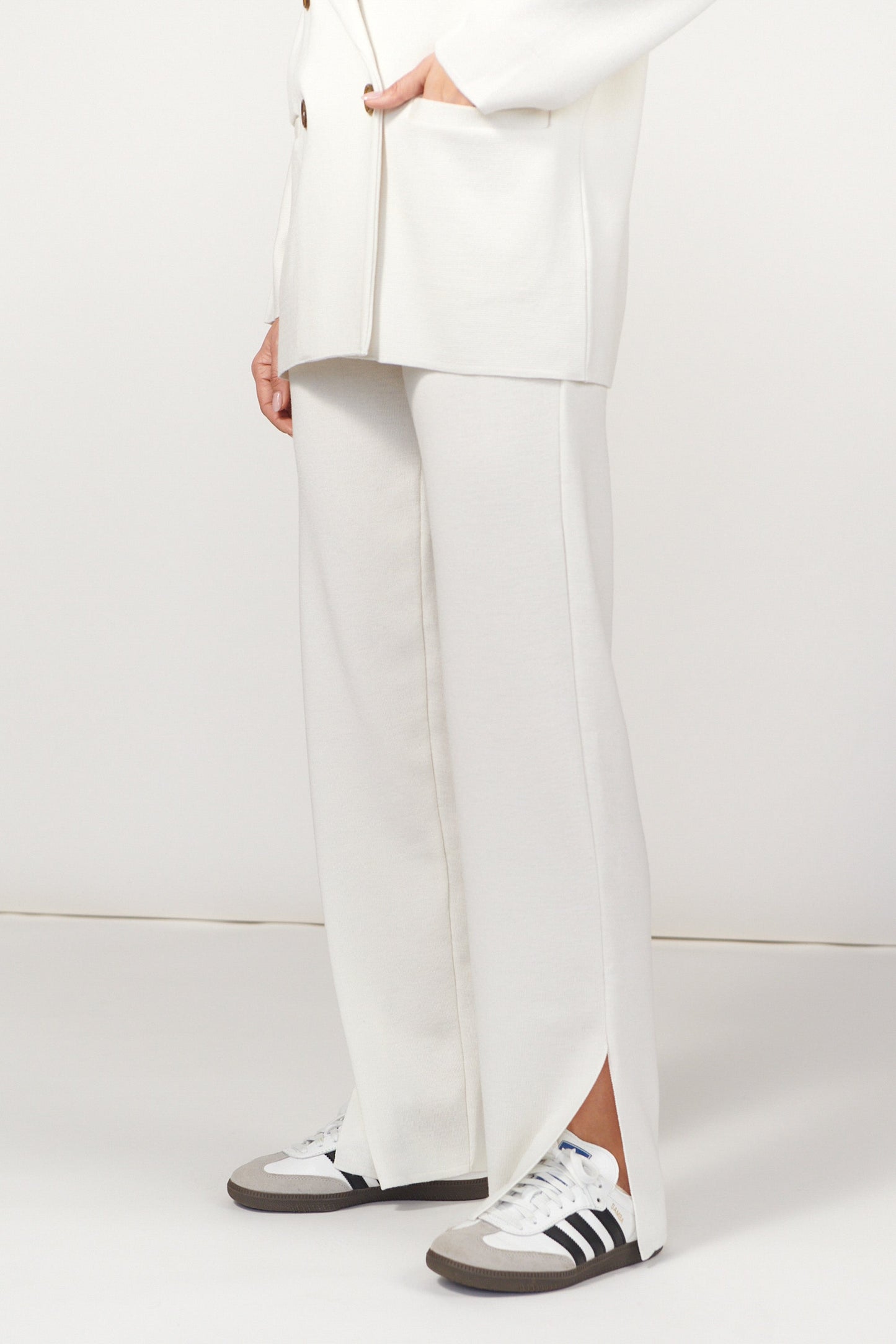 Ora 100% Merino Pants White
