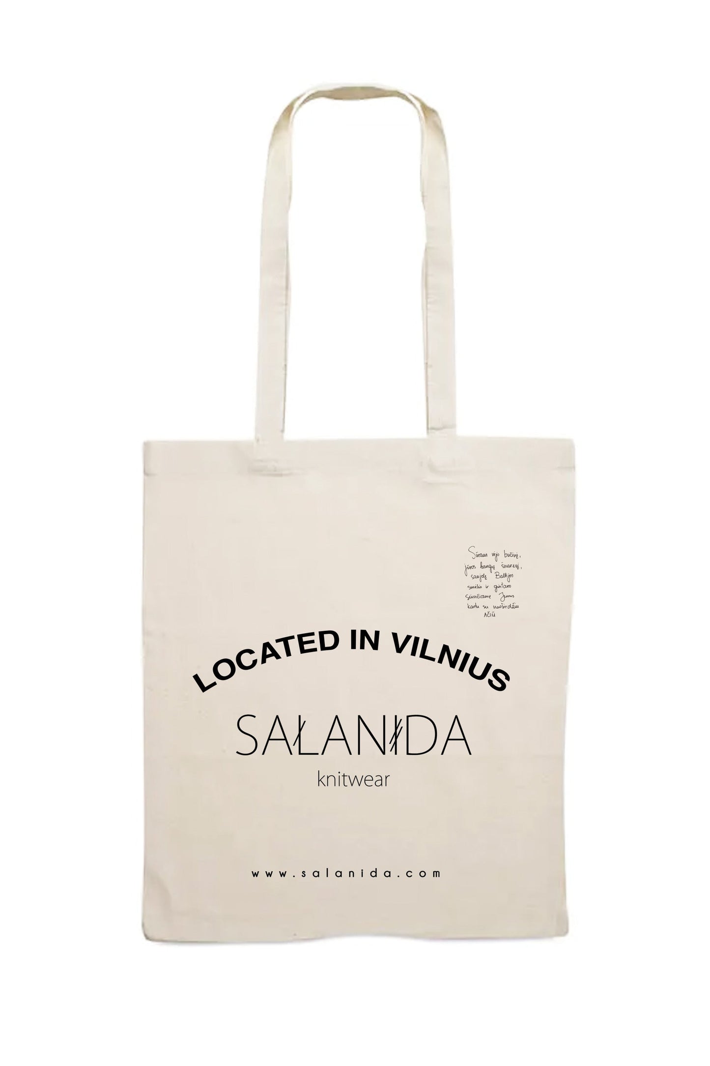 SALANIDA Logo-Einkaufstasche