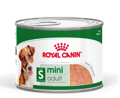 Royal Canin Size Health Nutrition Mini Adult Can 195g - Šlapias maistas skardinėje suaugusiems mažų veislių šunims