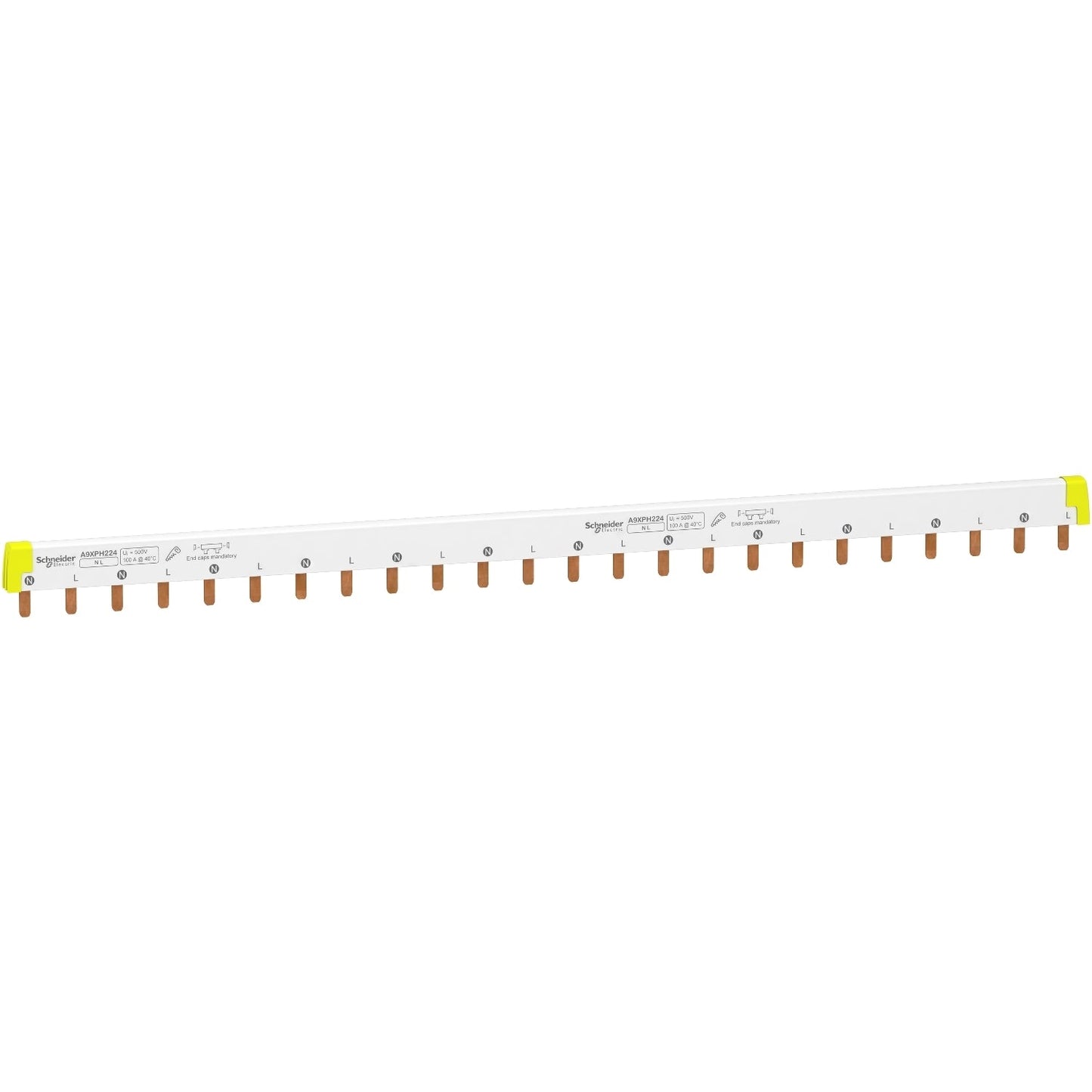 A9XPH224 Acti 9 - comb busbar - 1L+N - 18 mm pitch - 24 modules - 100 A