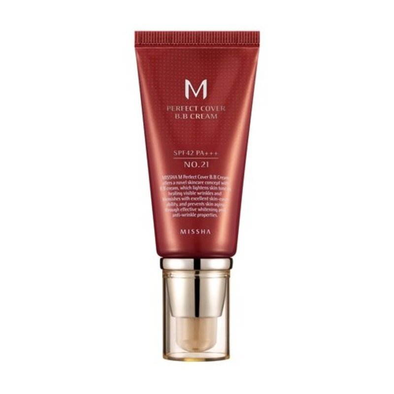 Missha M Perfect Cover BB Cream SPF42/PA+++ - BB Cream (No.23 Natural Beige) | 50 ml