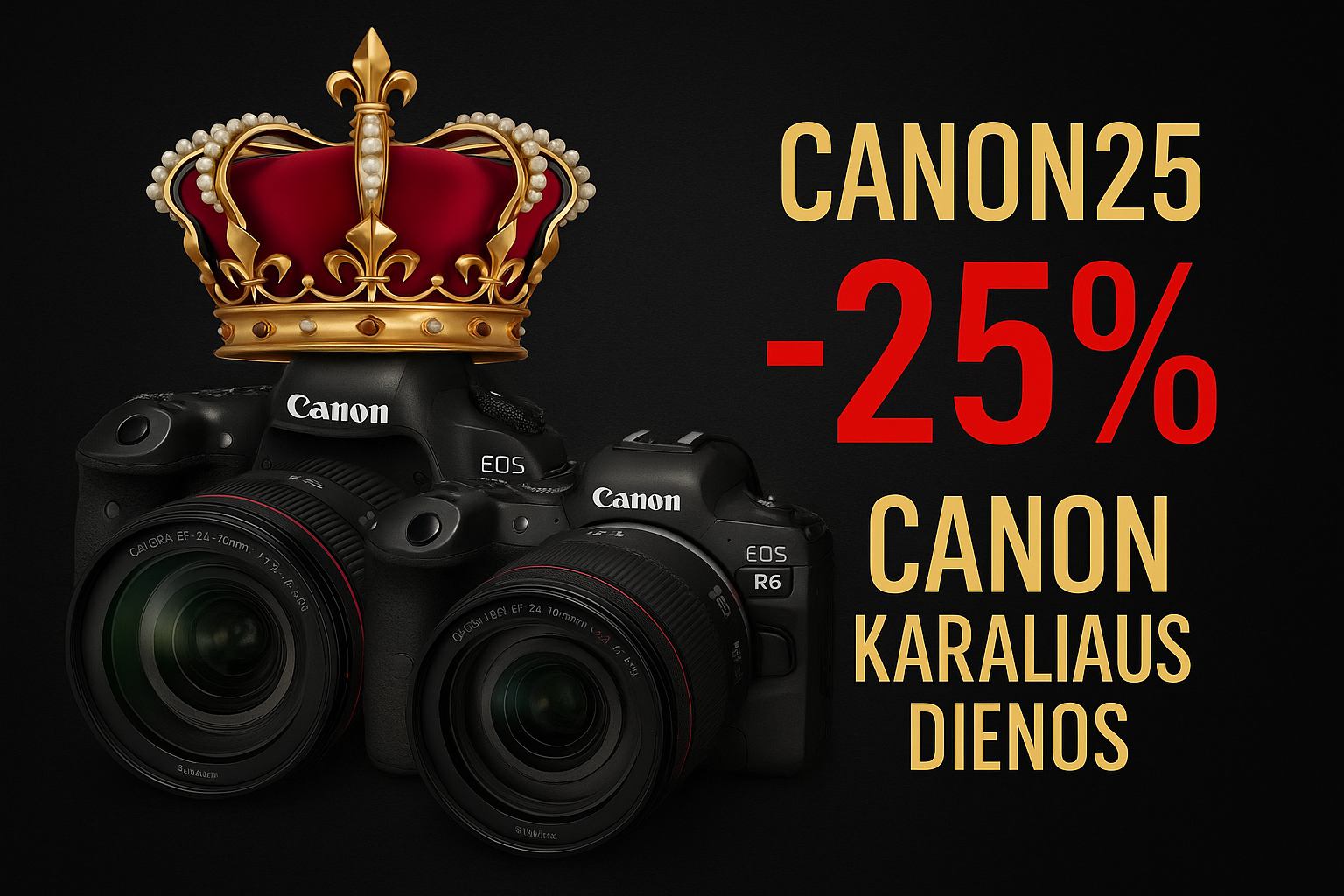 CANON25 baneris