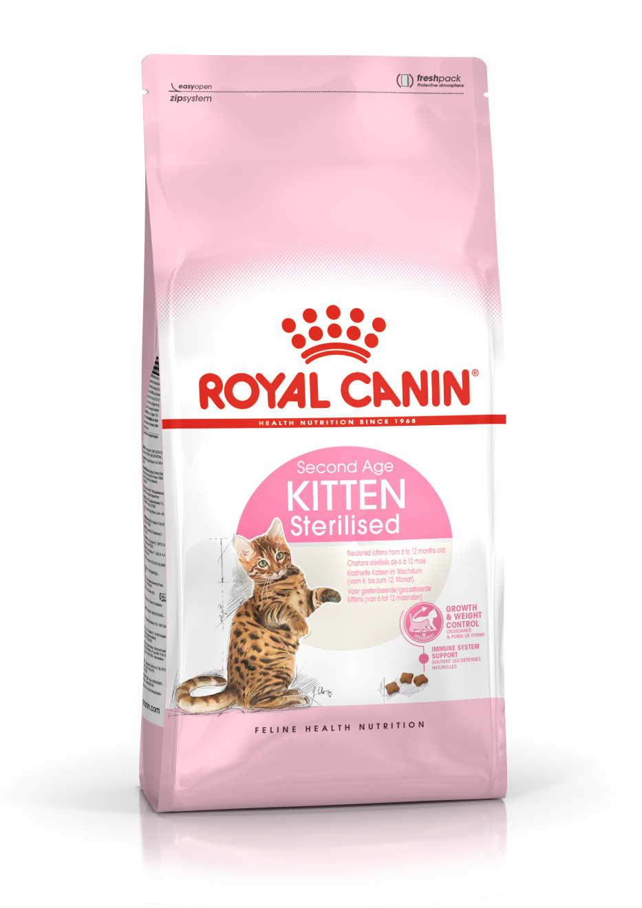 Royal Canin Feline Health Nutrition Kitten Sterilised 0.4kg - Dry food for sterilized kittens from 6 to 12 months