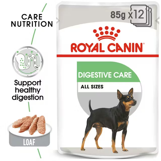 Royal Canin Care Nutrition Digestive Care Loaf 12x85g - Šlapias maistas su paštetu šunims su jautria virškinimo sistema