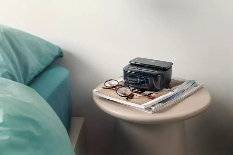 Philips Radijo Žadintuvas TAR7705/10 - Juodas Skaitmeninis FM Žadintuvas
