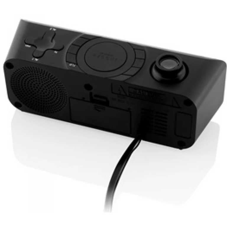 JVC Radijo Žadintuvas RAE211B - Juodas Kompaktiškas FM Žadintuvas