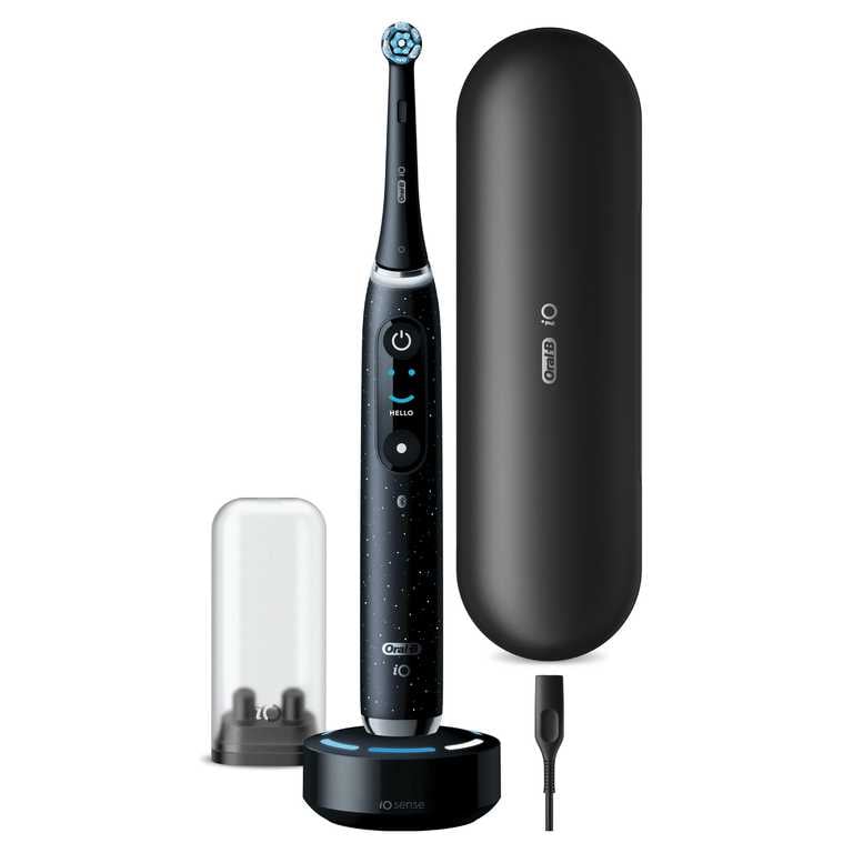 Oral-B iO Series 10 Elektrinis Dantų Šepetėlis - Juodas Ultimate Premium