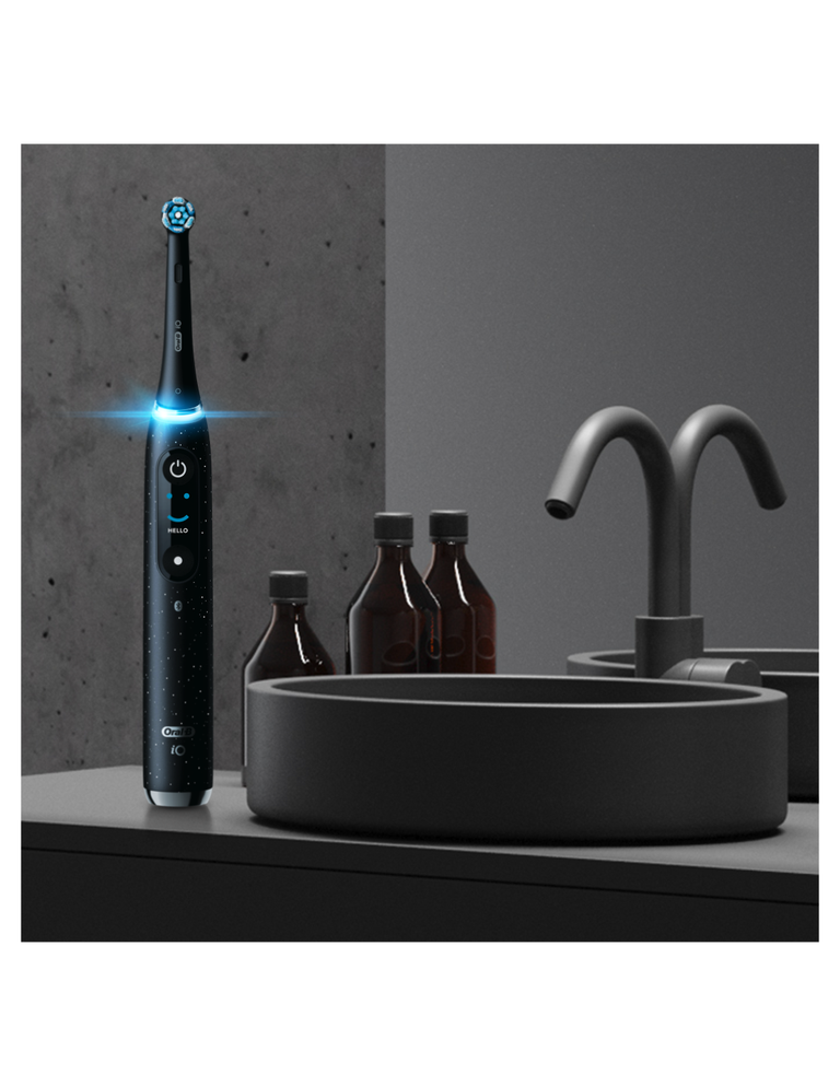 Oral-B iO Series 10 Elektrinis Dantų Šepetėlis - Juodas Ultimate Premium